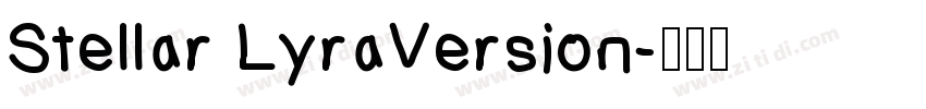 Stellar LyraVersion字体转换
